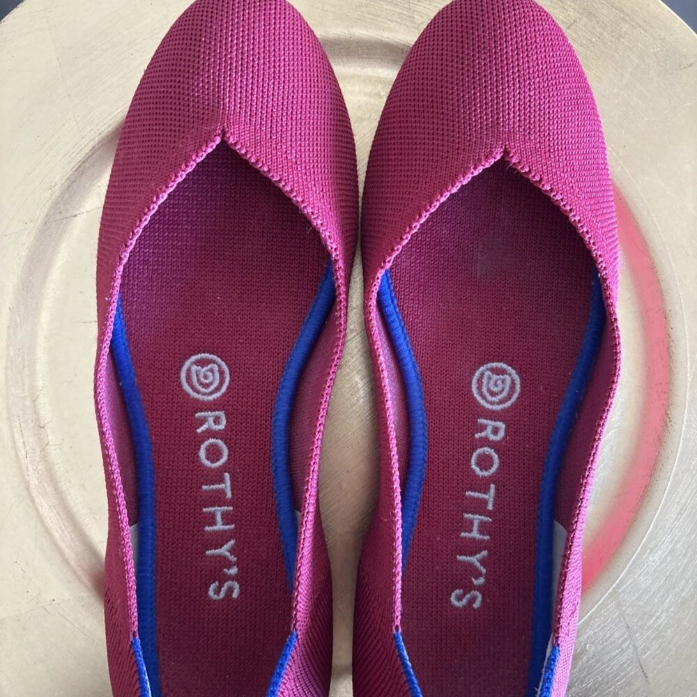 Rothy Red Flats